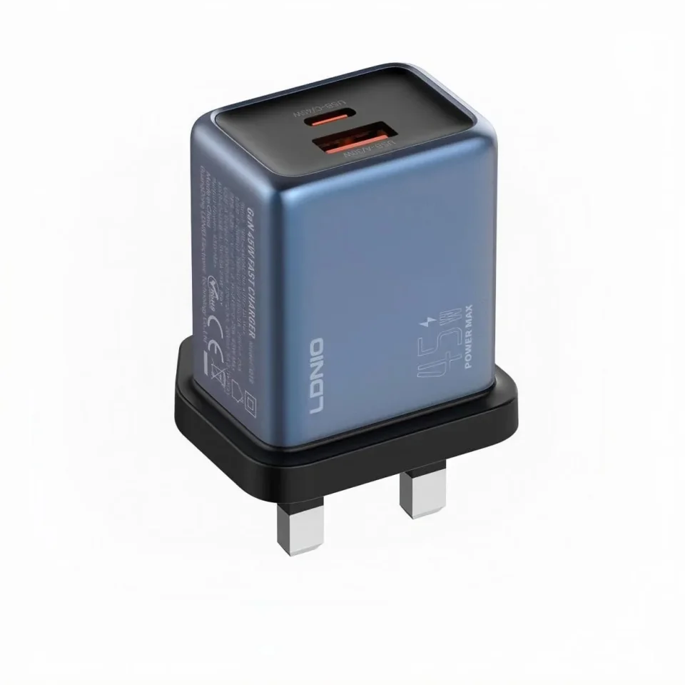 شاحن منزلي سريع LDNIO Q12 – Type-C