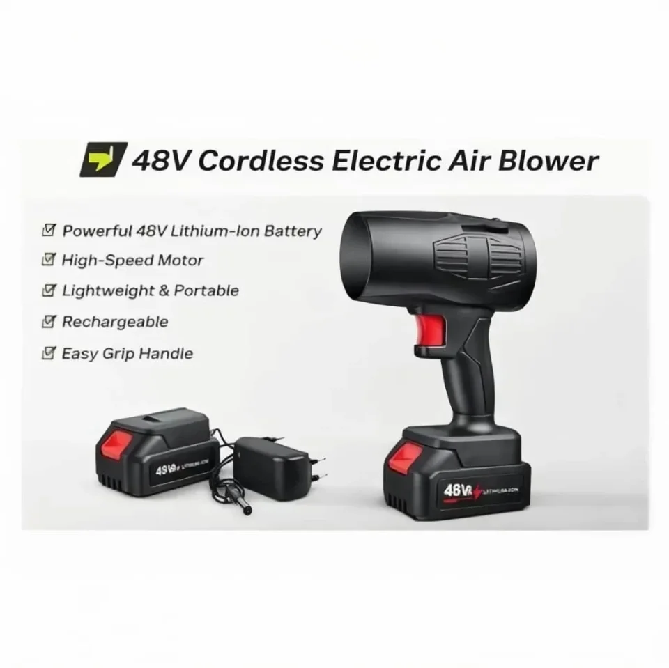 منفاخ هواء لاسلكي محمول EJ-81129-7 ببطارية 48V