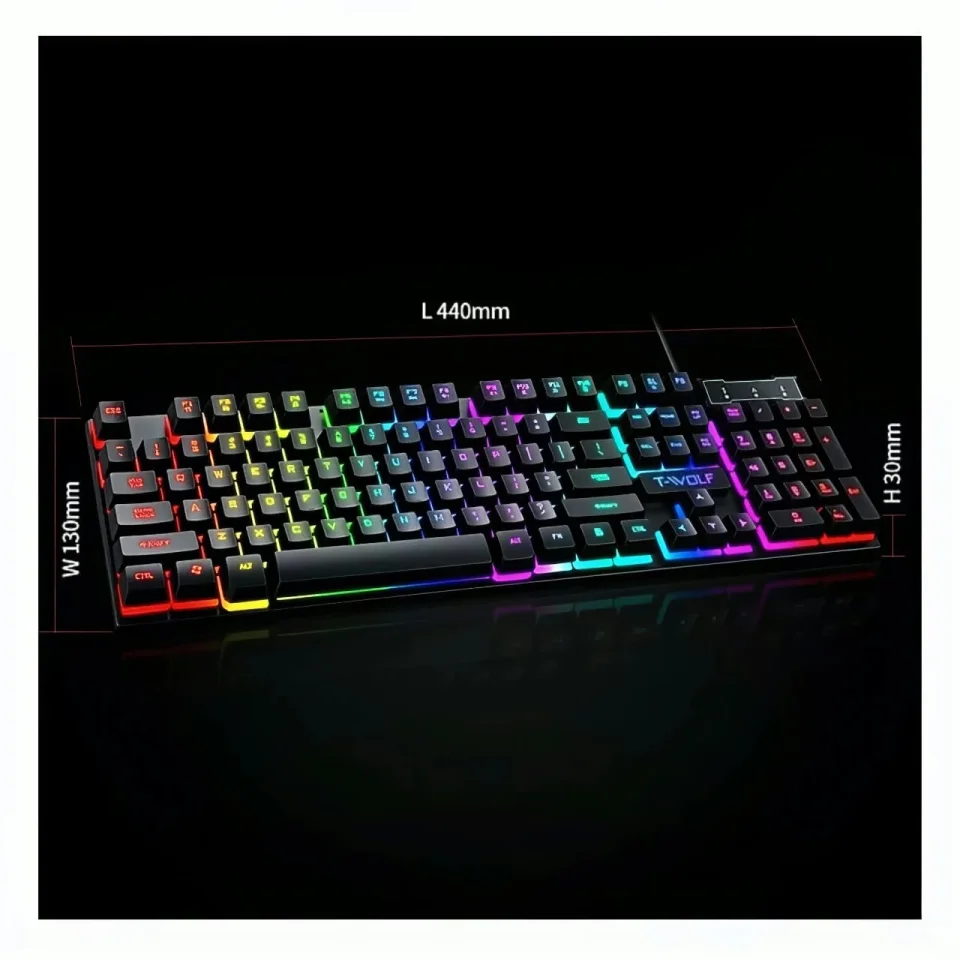 كيبورد T-WOLF T17