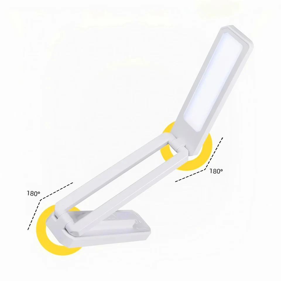 مصباح LED مكتبي قابل للشحن ABPWLY – حماية العين، قابل للطي YT-123