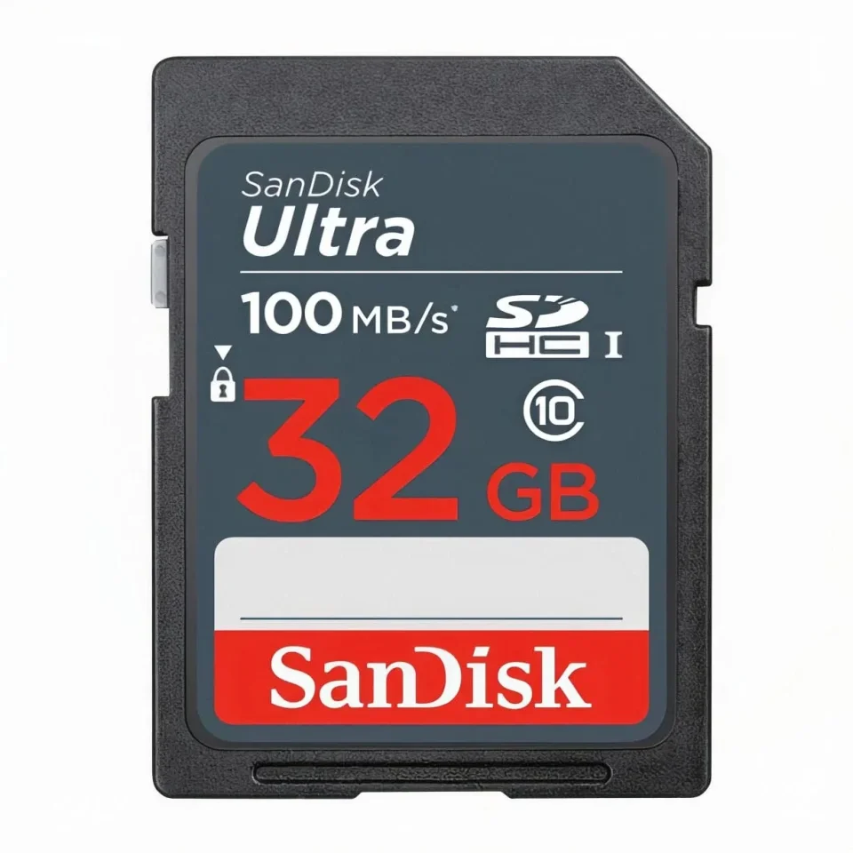 بطاقة ذاكرة سانديسك ألترا 32 جيجابايت 100 ميجابايت/ث microSD