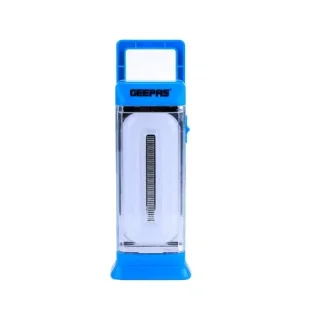 مصباح طوارئ LED قابل لإعادة الشحن Geepas GE53014 – أبيض وأزرق