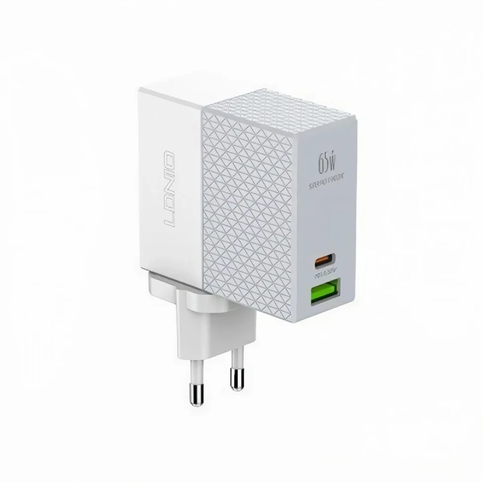 شاحن منزلي سريع LDNIO A2620C – Type-C إلى Type-C