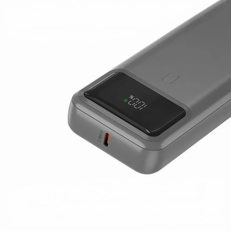 باور بانك موديل P021 بسعة 20000mAh مع شاشة رقمية وشحن سريع
