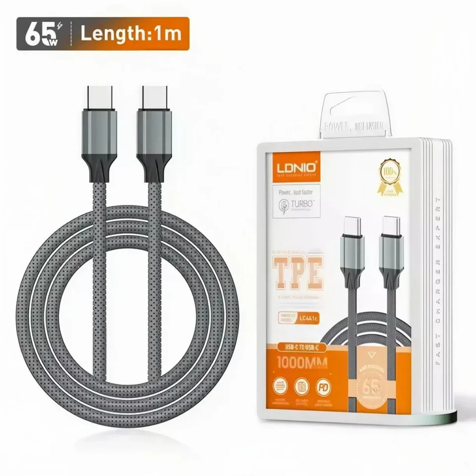 كابل شحن سريع لدينيو LC441C-100W