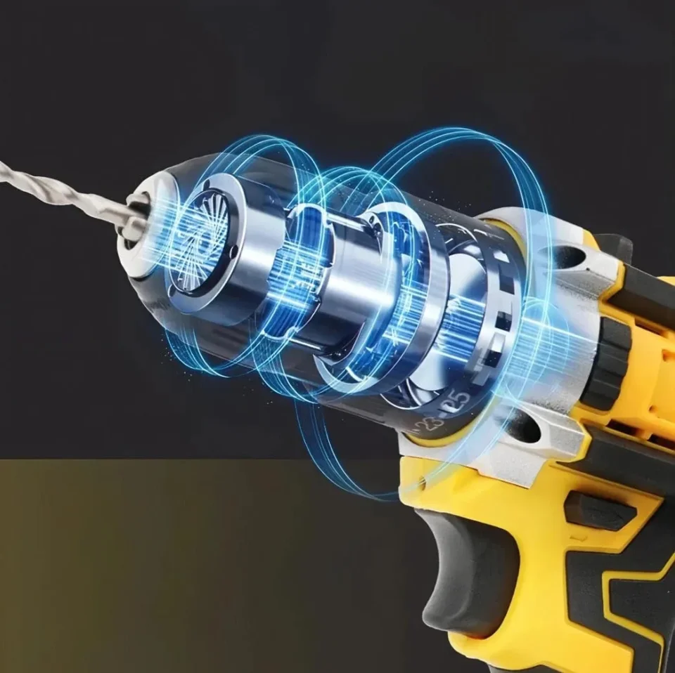 دريل لاسلكي MORBEST KUTRA 48V بدون فرشاة (Brushless) متعدد الاستخدامات