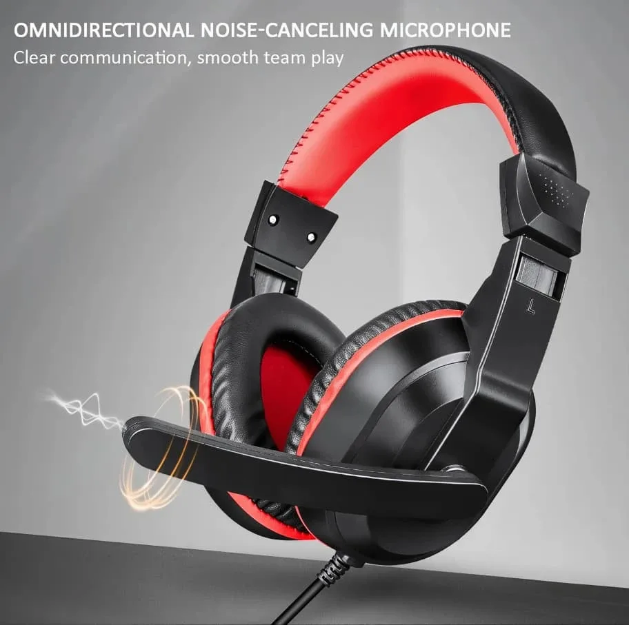 سماعة ألعاب سلكية T-WOLF H150 مع ميكروفون